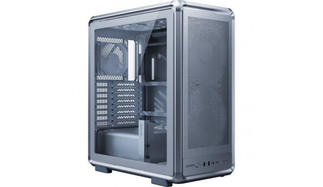 Cooler Master Masterframe 500 Mesh, Tower Case Silver, Tempered Glass