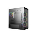 DeepCool CG580 4F V2, Tower Case, Black, Tempered Glass x 2