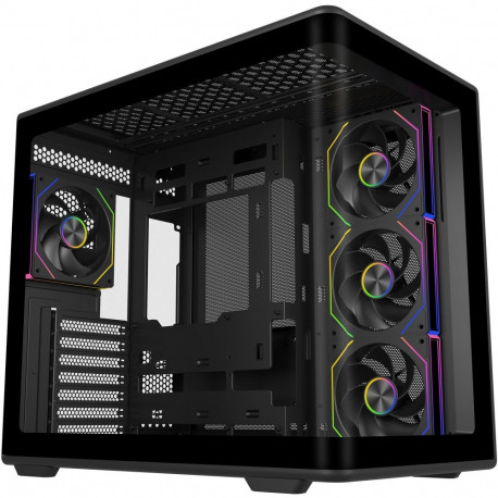 Elite 600 ARGB karastatud klaasid x2, must