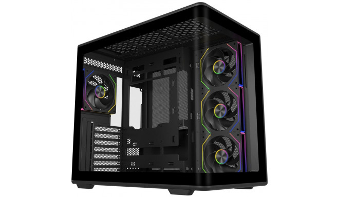 Elite 600 ARGB  (schwarz, Tempered Glass x 2)