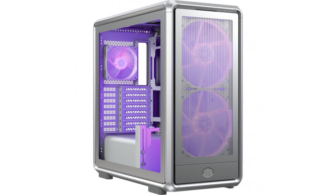 MasterFrame 600 Mesh ARGB  (silber, Tempered Glass)
