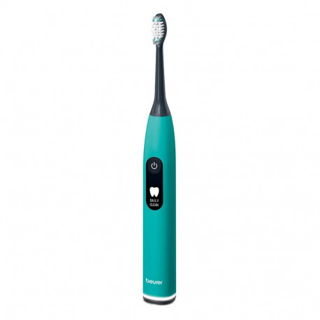 Beurer SC 50 Ocean Breeze Green Planet, Electric Toothbrush, blue-green, incl. 2 brush heads