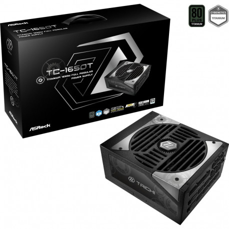 Taichi TC-1650T (schwarz, 2x 12-Pin High Power GPU, 8x PCIe, Kabelmanagement, 1650 Watt)