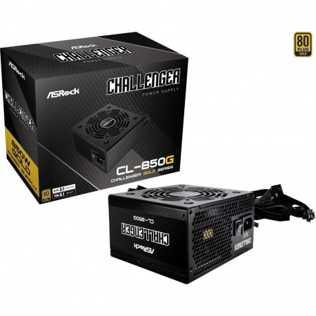 Challenger toiteplokk CL-850G 850W 1x 12-Pin High Power GPU 2x PCIe, must