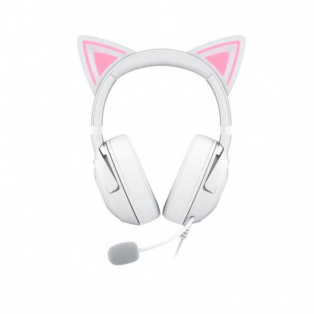 Razer Kraken Kitty V2, gaming headset white, USB-A