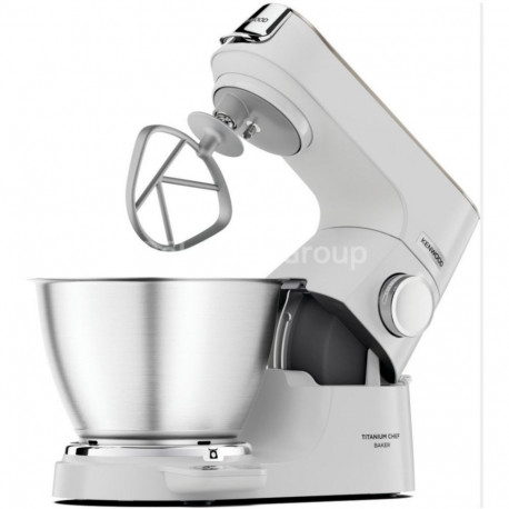 Titanium Chef Baker köögikombain KVC65.001WH 1200W integreeritud kaal taimer, valge