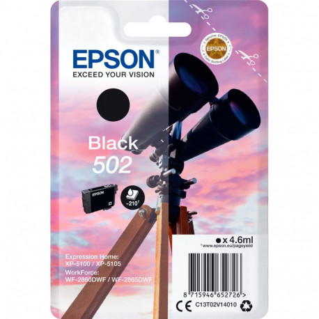Epson black ink 502 (C13T02V14010)