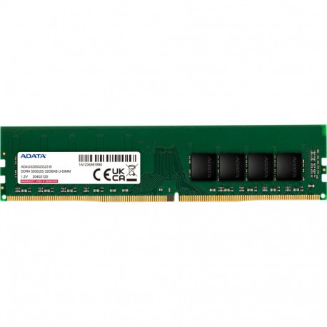 ADATA DDR4 - 8GB - 3200 - CL - 22, Single (1x 8 GB), green memory, AD4U32008G22-SGN, Premier