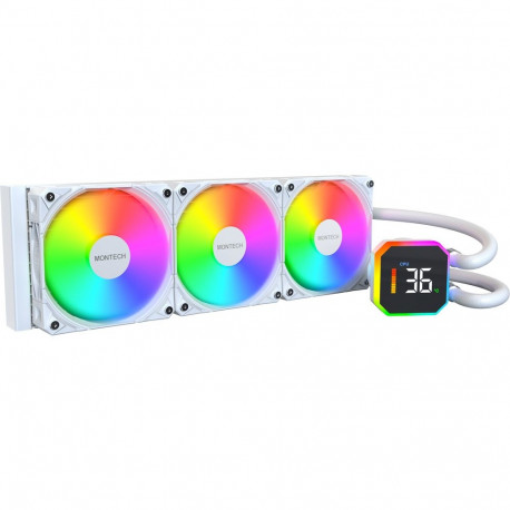 Montech HyperFlow Digital 360, water cooling, white