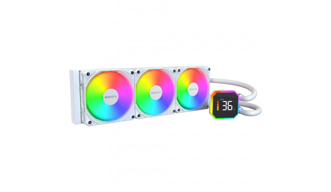 Montech HyperFlow Digital 360, water cooling, white
