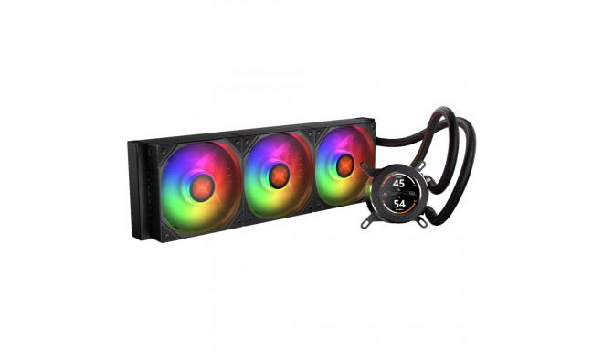 Krux HydroGlance 360 LCD, water cooling, black