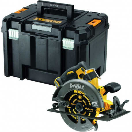 XR FLEXVOLT Akku-Handkreissäge DCS578NT, 54 Volt (gelb/schwarz, ohne Akku und Ladegerät, in TSTAK Bo