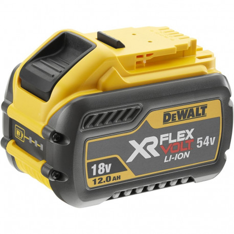 XR FLEXVOLT aku DCB548 54Volt 4Ah või 18Volt 12Ah, kollane/must