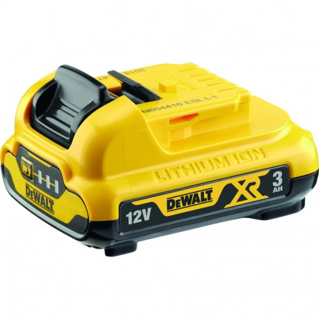 XR aku DCB124 12Volt 3Ah, kollane/must