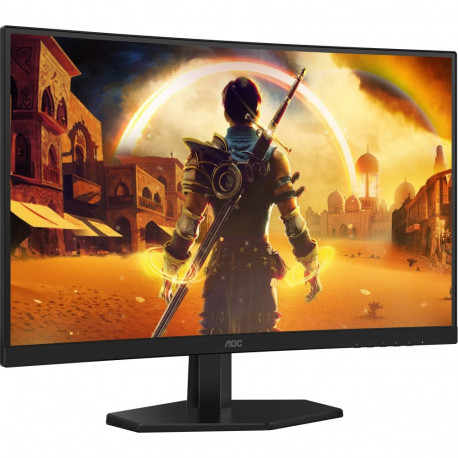 C27G42E (68.6 cm (27 Zoll), schwarz (matt)/rot, FullHD, Fast-VA, Curved, Adaptive-Sync, HDR, 180Hz P