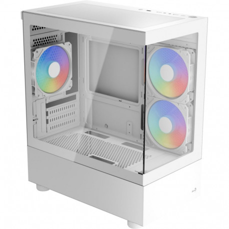 Viewport korpus Mini-G-WT-v4 ARGB karastatud klaasid x2, valge