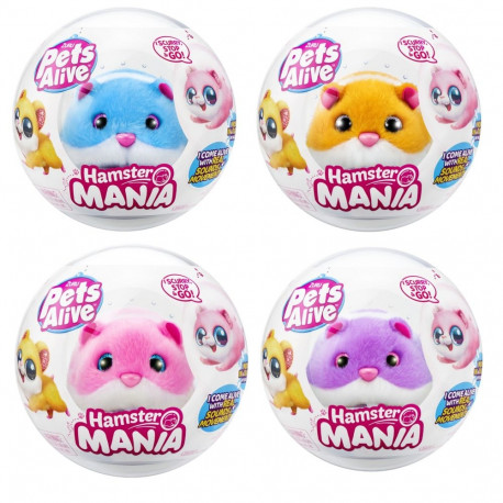 ZURU Pets Alive - Hamster Mania, toy figure assorted items, one figure