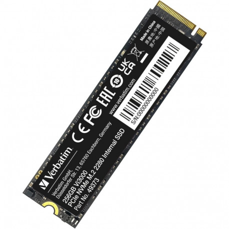 Verbatim Vi3000 256GB, SSD PCIe 3.0 x4, NVMe, M.2 2280