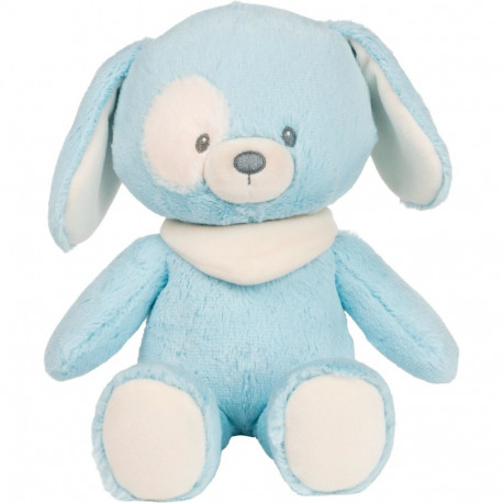 Spin Master plush puppy made from 100% recycled material, soft toy light blue/white