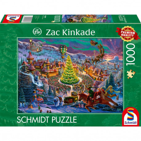 Zac Kinkade pusle jõuluvana põhjapoolus 1000 Teile