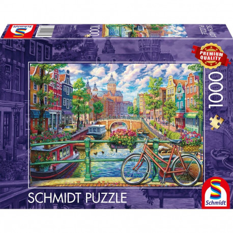 Amsterdamer Grachtenzauber (1000 Teile)