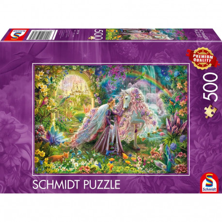 Schmidt Spiele Dream Journey with Unicorn, Puzzle 500 pieces
