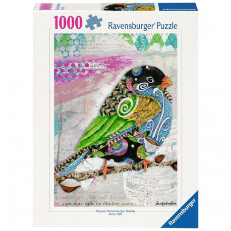 Ravensburger Puzzle - Colorful Bird 1000 pieces