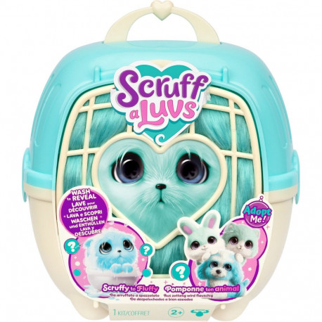 Moose Toys ScruffaLuvs - Pet Scruffs Single Pack Blue, Soft Toy Assorted Item