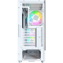 Montech X5, tower case white, tempered glass