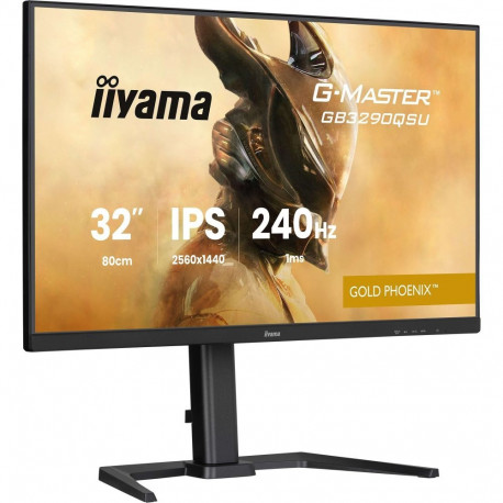 G-Master GB3290QSU-B1 Gold-Phoenix (80 cm (31.5 Zoll), schwarz (matt), QHD, IPS, Free-Sync-Premium, 