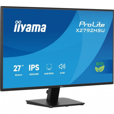 Prolite monitor X2792HSU-B1 68.6cm (27 Zoll) FullHD IPS HDMI DP USB-Hub 120Hz paneel, mattmust