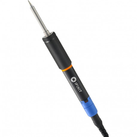 Fixhub Power Series Intelligenter Lötkolben (schwarz/blau, 100 Watt, USB-C)