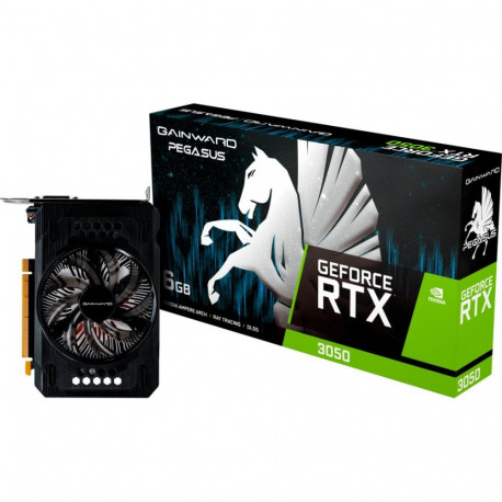 GeForce RTX 3050 Pegasus (1x DisplayPort, 1x HDMI 2.1, 1x DVI-D)