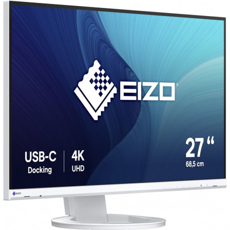 FlexScan EV2740S-WT (68.5 cm (27 Zoll), weiß, UltraHD/4K. IPS, USB-C, HDMI, DP, USB-Hub)