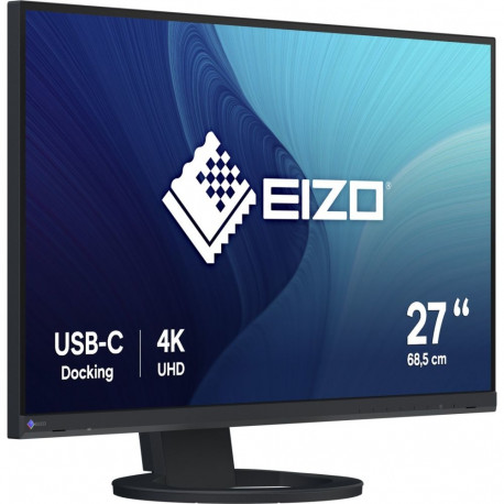 FlexScan EV2740S-BK (68.5 cm (27 Zoll), schwarz, UltraHD/4K. IPS, USB-C, HDMI, DP, USB-Hub)