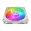 Cooler Master SickleFlow Edge 120 ARGB White Edition, case fan white, with A1 Mini LED controller, 1