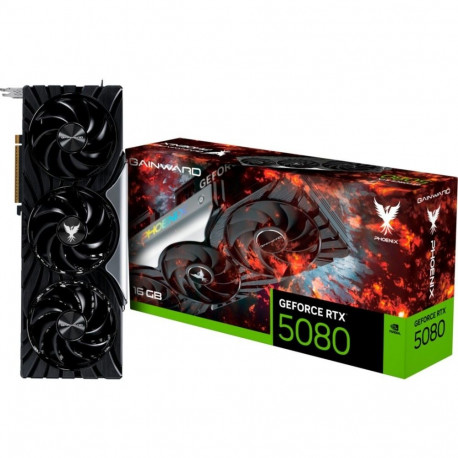 Gainward GeForce RTX 5080 Phoenix, graphics card DLSS 4, 3x DisplayPort, 1x HDMI 2.1