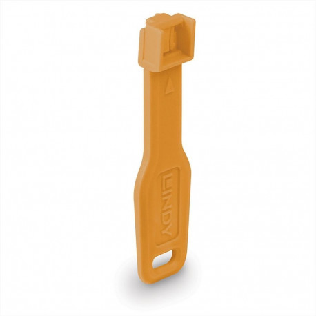 RJ45 pordilukud (10 Stück) võtmega, oranžid Code Orange