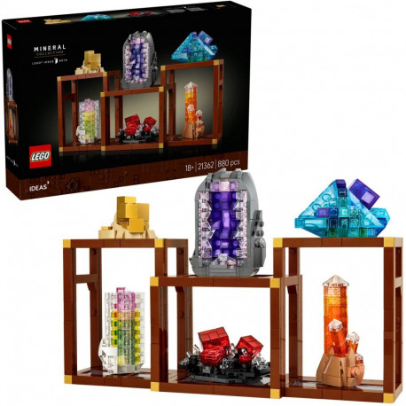 LEGO 21362 Ideas Mineral Collection, construction toy