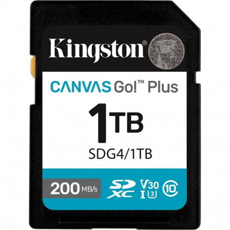Canvas Go! Plus SDXC mälukaart 1TB UHS-I U3 Class 10 V30, must