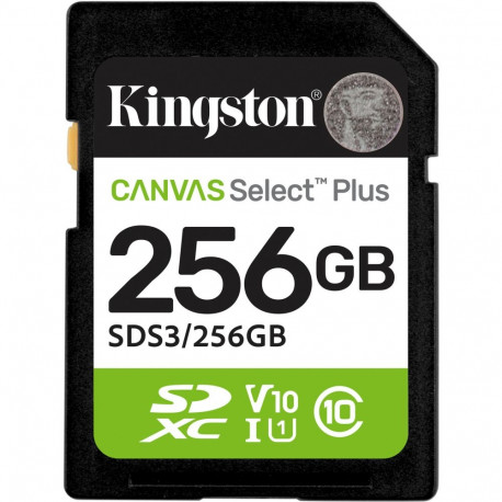 Canvas Select Plus mälukaart SDXC 256GB (UHS-I U1, Class 10, V10)