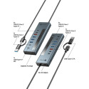 ICY BOX IB-HUB1743-CPD, USB hub anthracite