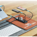 ICY BOX IB-HUB1743-CPD, USB hub anthracite
