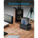 ICY BOX IB-1233CL-CR, docking station black