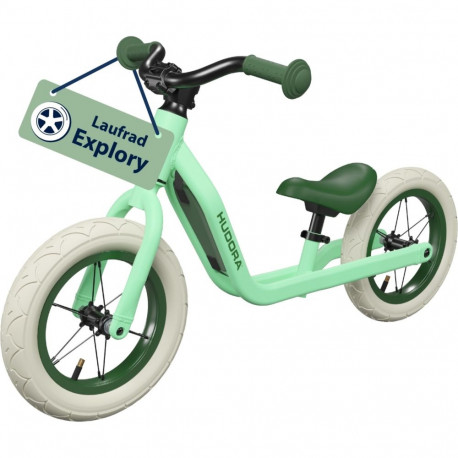 HUDORA balance bike Explory 12" mint