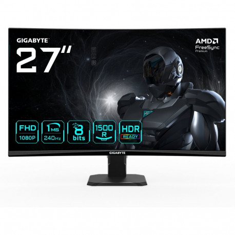 monitor GS27FC2 68.6cm (27 Zoll) FullHD VA kaardus HDR-Ready 240Hz paneel, must