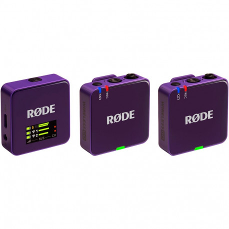juhtmevaba mikrofon Wireless GO Gen 3, lila