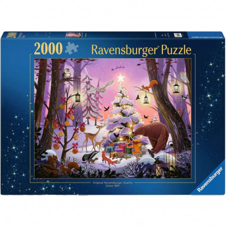 Puzzle - Weihnachten im Wald (2000 Teile)