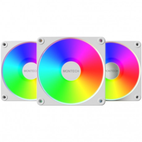 GF120R V2 ARGB (weiß/weiß, 3er Pack, Reverse, 120 mm)