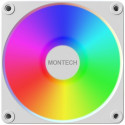 Montech GF120R V2 ARGB, case fan white/white, 3-pack, reverse, 120 mm